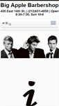 Mobile Screenshot of bigapplebarbershop.com
